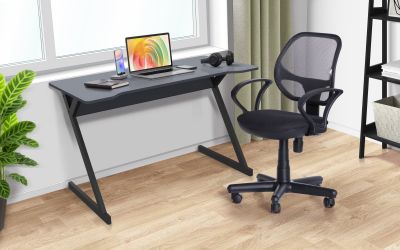 Крісло Чат/АМФ-4 сидіння A-1/ спинка Сітка чорна