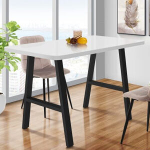 Стіл Astra 1200 (1200х670хН770) чорний графіт/Білий