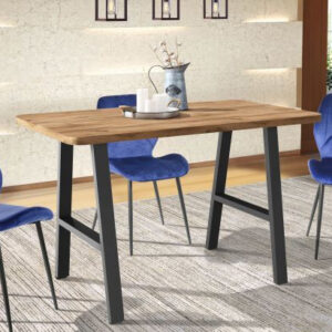 Стіл Astra 1200 (1200х670хН770) чорний графіт/Дуб Ліворно