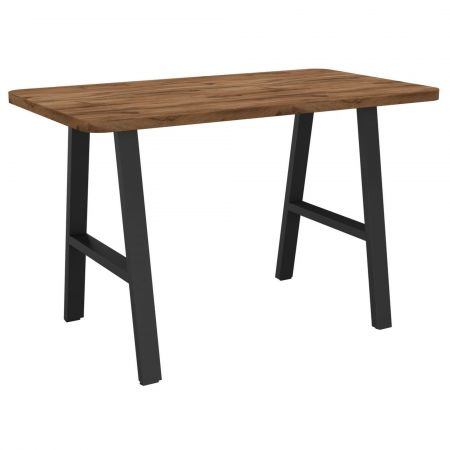 Стіл Astra 1200 (1200х670хН770) чорний графіт/Дуб Ліворно