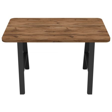 Стіл Astra 1200 (1200х670хН770) чорний графіт/Дуб Ліворно