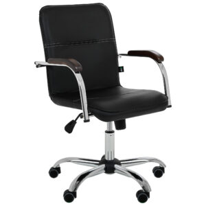 Крісло Самба-РС хром горіх Неаполь N-20 без канта, Миколаїв, "Світ Меблів", mebland.com.ua