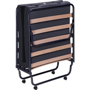 Розкладачка Класик чорна з матрацом 1900*800 тканина А-1