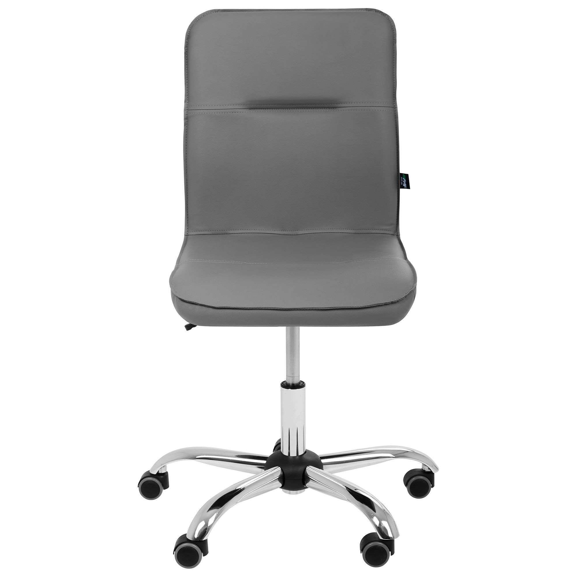 Крісло Самба-Home Хром Шкірзам сiрий без канта