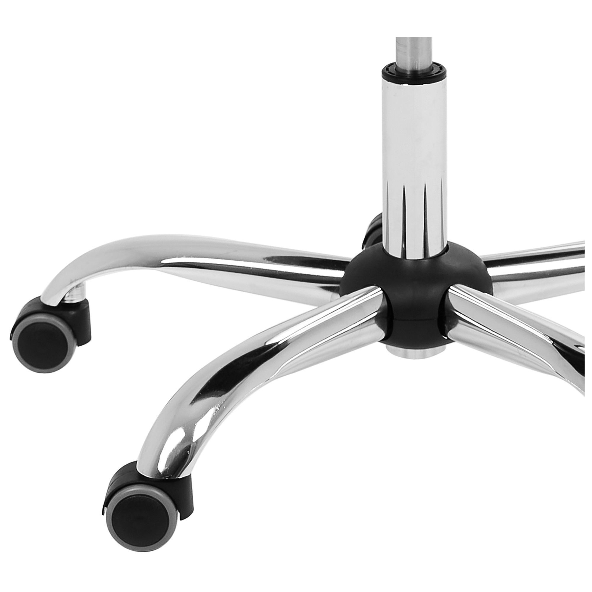 Крісло Самба-Home Хром Шкірзам сiрий без канта