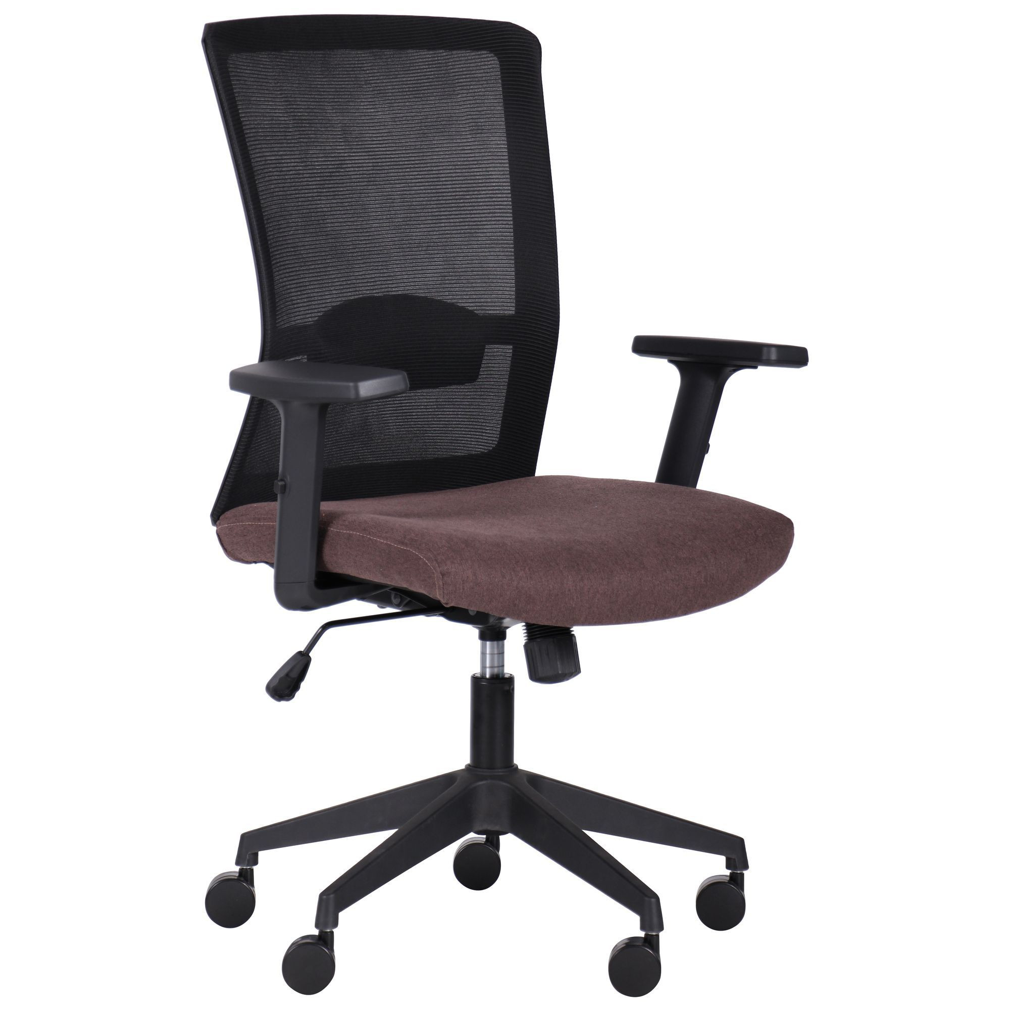 Крісло Uran Black сидіння Сідней-26/спинка Сітка SL-00 чорна, Миколаїв, "Світ Меблів", mebland.com.ua