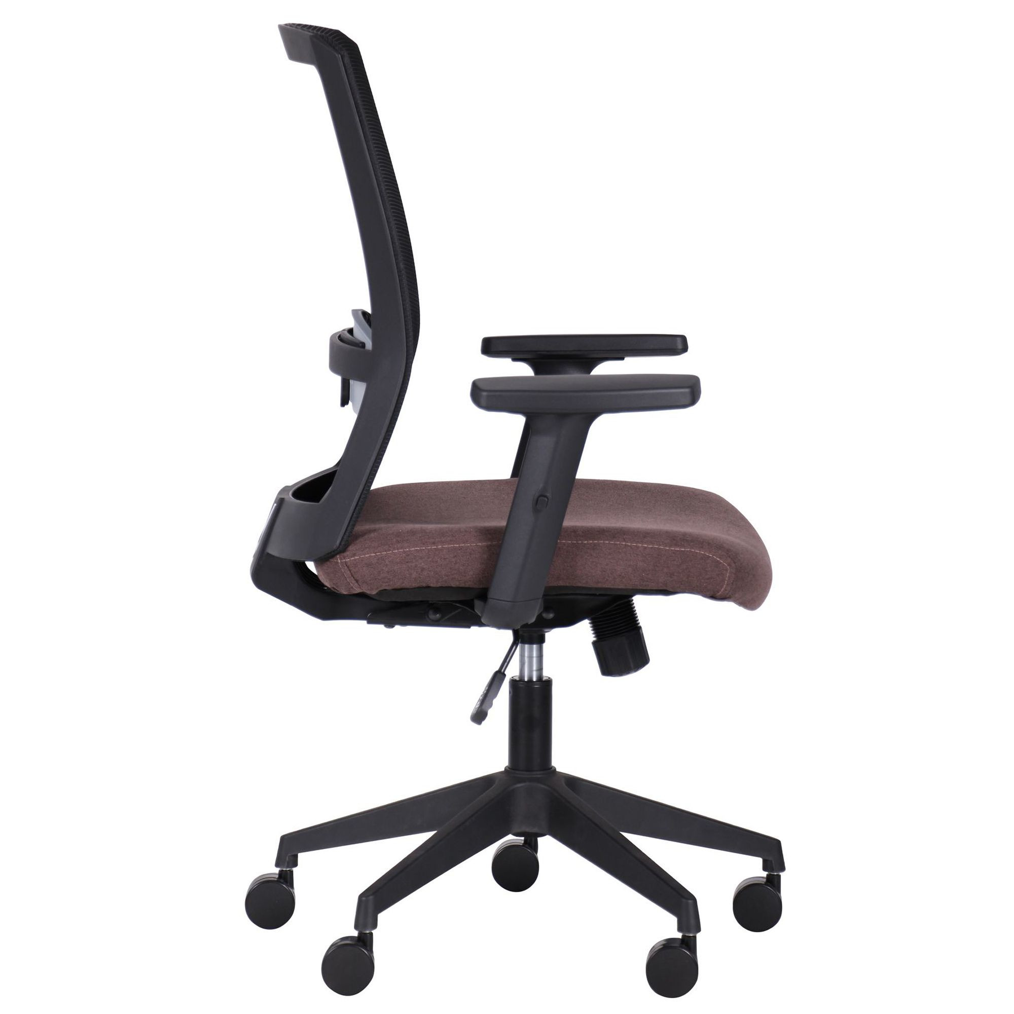 Крісло Uran Black сидіння Сідней-26/спинка Сітка SL-00 чорна, Миколаїв, "Світ Меблів", mebland.com.ua