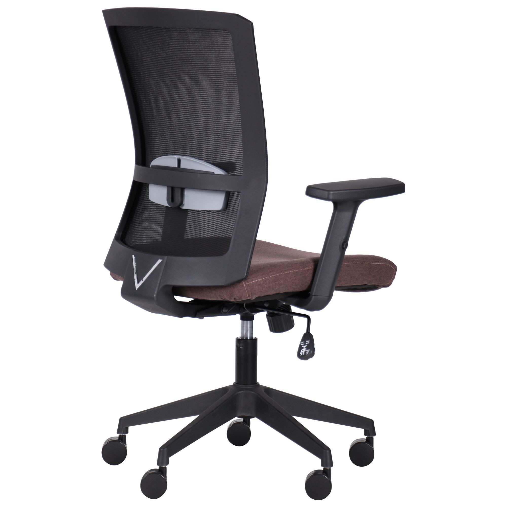 Крісло Uran Black сидіння Сідней-26/спинка Сітка SL-00 чорна, Миколаїв, "Світ Меблів", mebland.com.ua