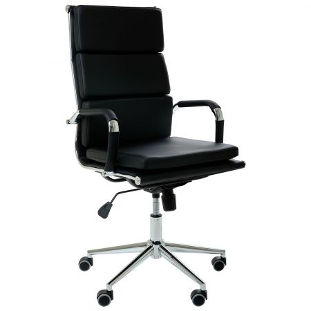 Кресло Slim FX HB Хром Tilt Неаполь-20 "Світ Меблів", mebland.com.ua