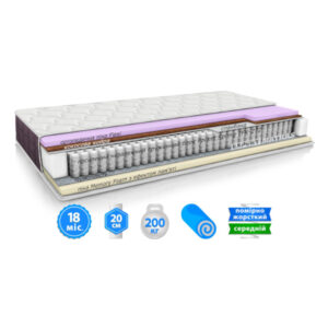 Матрац BRAVE SPRING MEMORY COCOS / БРЕЙВ СПРИНГ МЕМОРІ КОКОС "Світ Меблів", mebland.com.ua