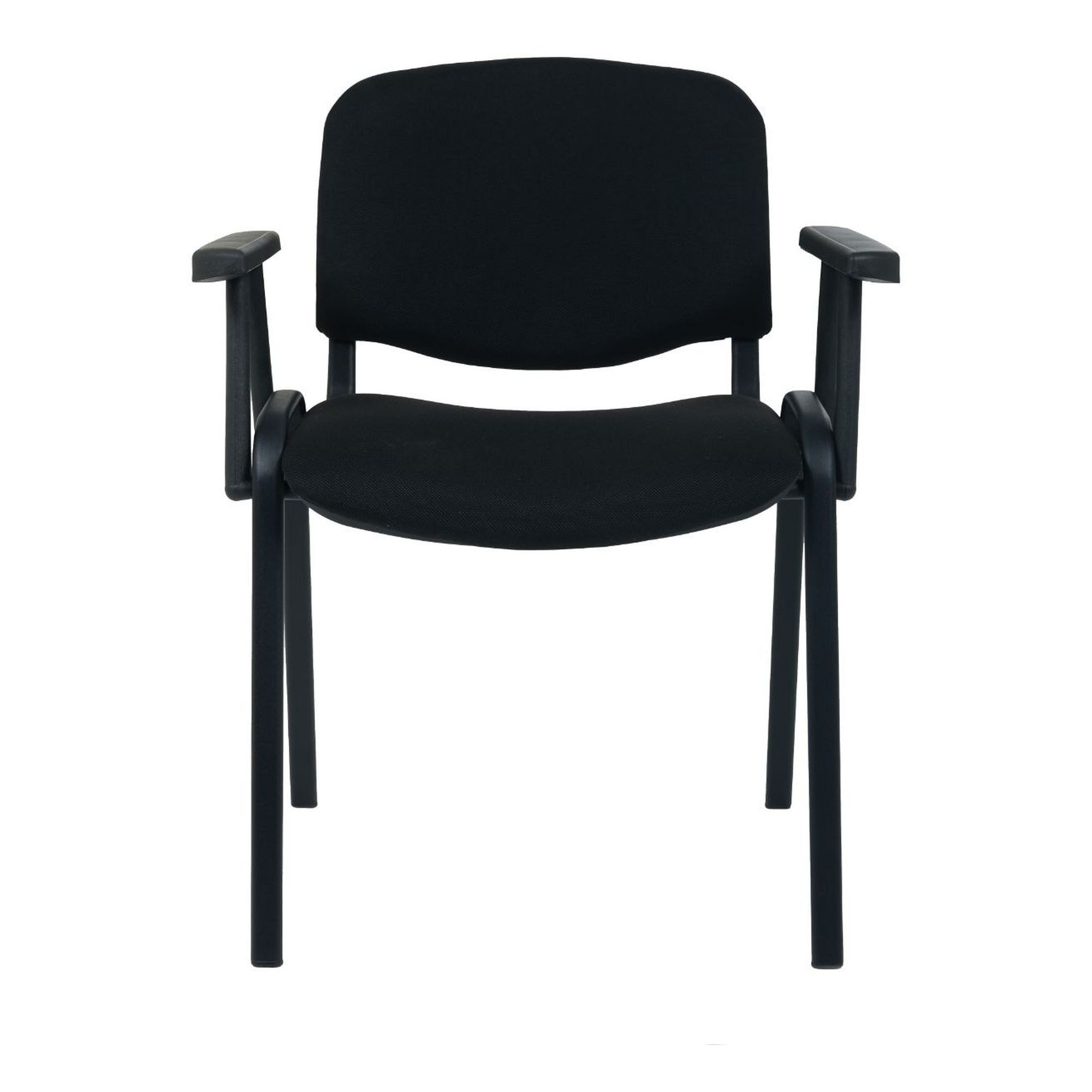 Стілець Ізо чорний А-1 з підлокітником, Миколаїв, "Світ Меблів", mebland.com.ua