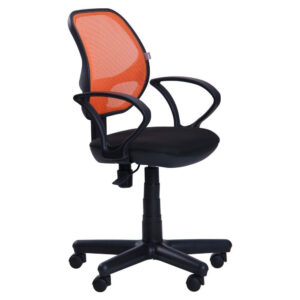 Крісло Чат/АМФ-4 сидіння А-1/спинка Сітка померанчева, Миколаїв, "Світ Меблів", mebland.com.ua