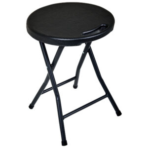 Табурет складаний Seat пластик чорний, Миколаїв, "Світ Меблів", mebland.com.ua