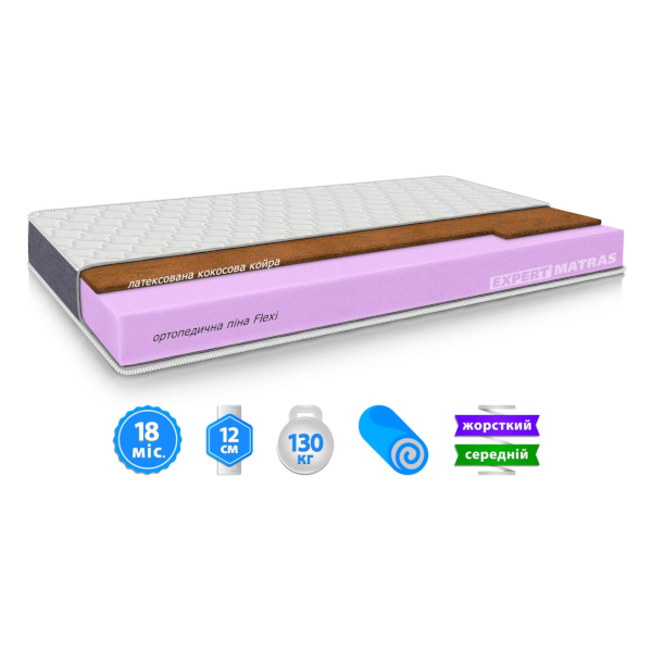 Матрац BRAVE FOAM COCOS / БРЕЙВ ФОАМ КОКОС "Світ Меблів", mebland.com.ua