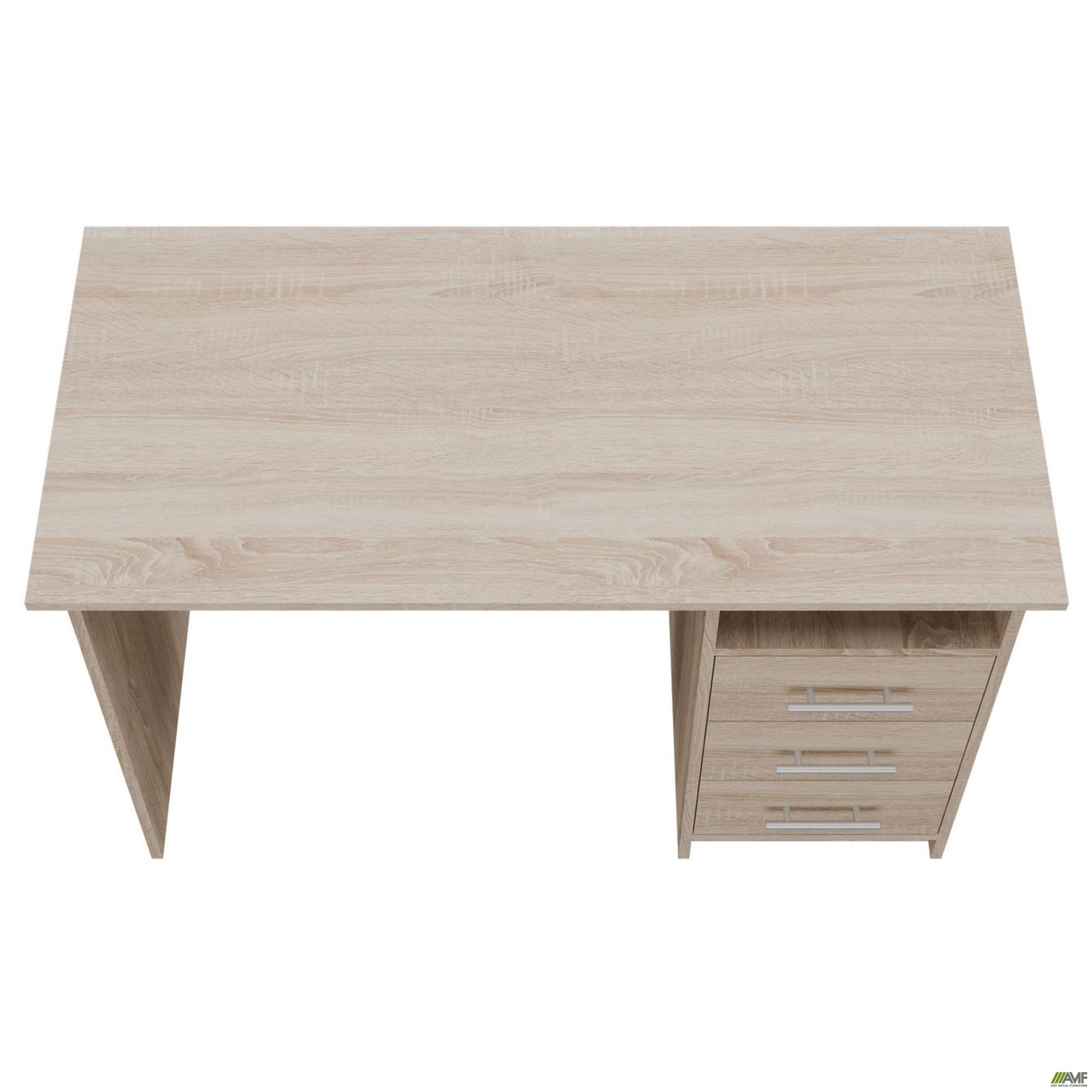 Стіл однотумбовий ОМ-122R (1200х580х750Н) Дуб Сонома, Миколаїв, "Світ Меблів", mebland.com.ua