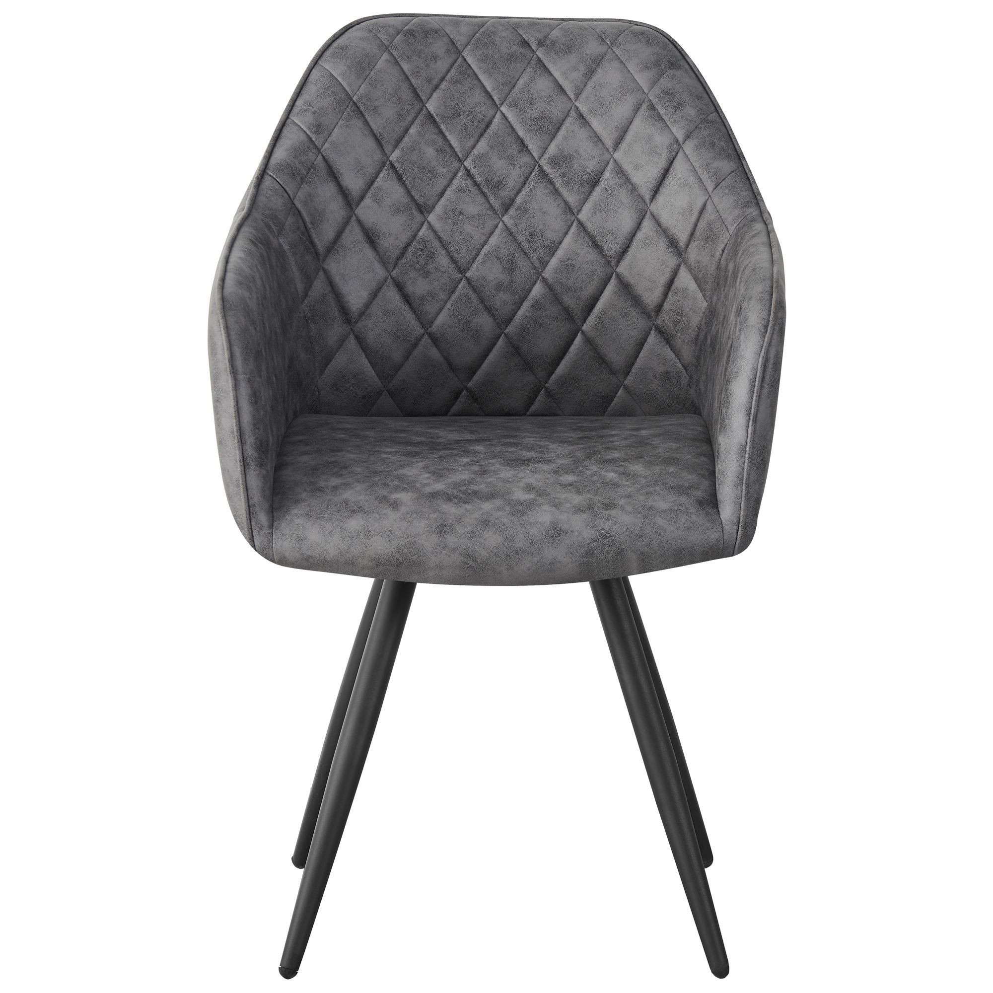 Крісло поворотне Galaktika чорний/сірий, Миколаїв, "Світ Меблів", mebland.com.ua