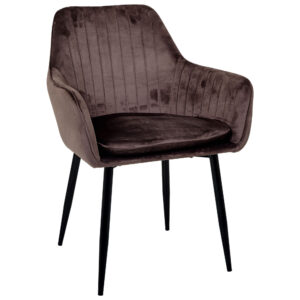 Крісло Paula-C вельвет шоколад, Миколаїв, "Світ Меблів", mebland.com.ua