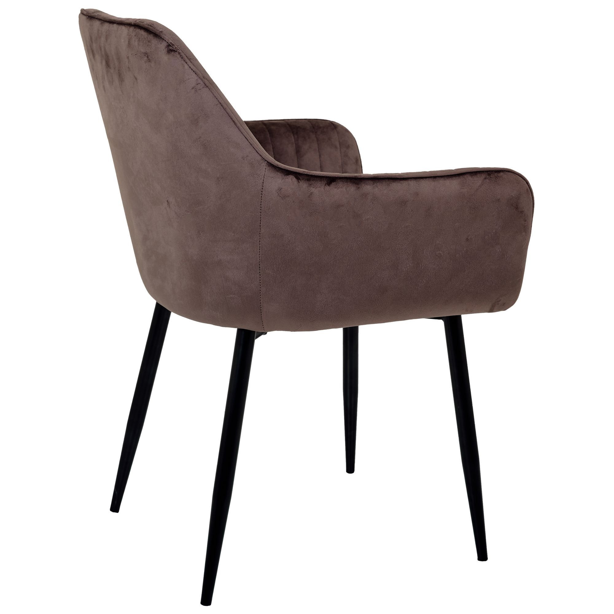 Крісло Paula-C вельвет шоколад, Миколаїв, "Світ Меблів", mebland.com.ua