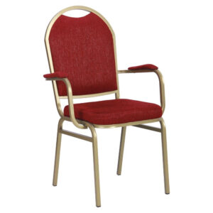 Стілець Банкетний Преміум з пiдлокiтниками, золото, Розана-105, Миколаїв, "Світ Меблів", mebland.com.ua