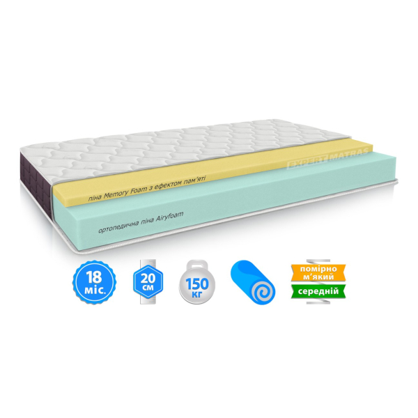 Матрац BIONIC MEMORY / БІОНІК МЕМОРІ, Миколаїв, mebland.com.ua