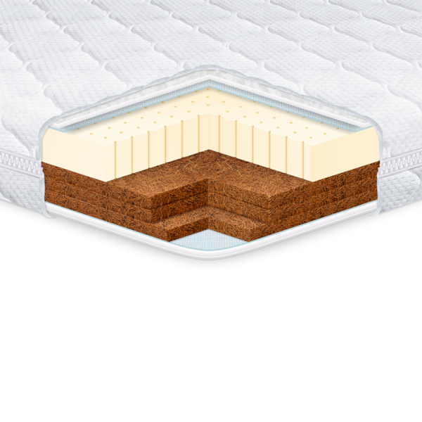 Дитячий матрац KIDDY COCOS LATEX 3+3 / КІДДІ КОКОС ЛАТЕКС 3+3, Миколаїв, mebland.com.ua