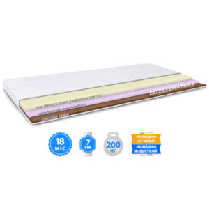 Матрац топер COCOS LUX / КОКОС ЛЮКС жаккард, Миколаїв, mebland.com.ua